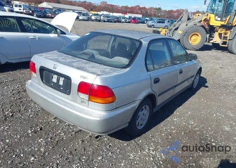 1996 Honda Civic Dx from USA, damaged, VIN 2HGEJ6624TH543545